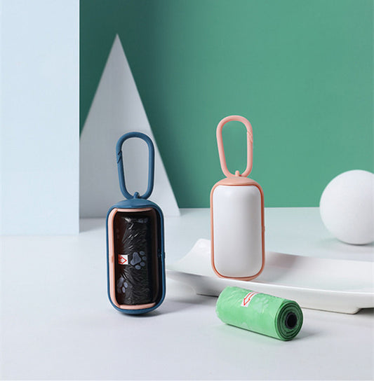 Pocket poop bag holder