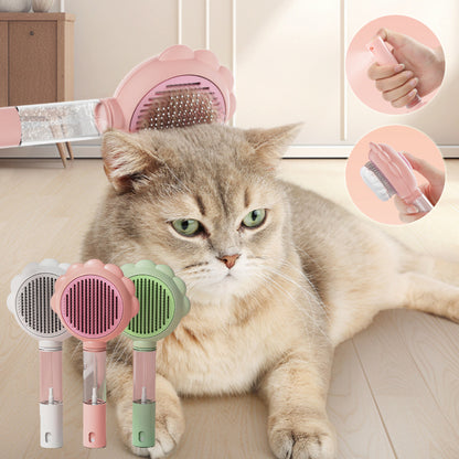 2-in-1 Self-Cleaning Grooming Brush — Marloft, product photo 2 of 12