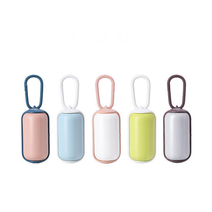Pocket poop bag holder detail