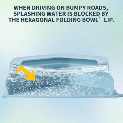 No-Splash Car Travel Bowl