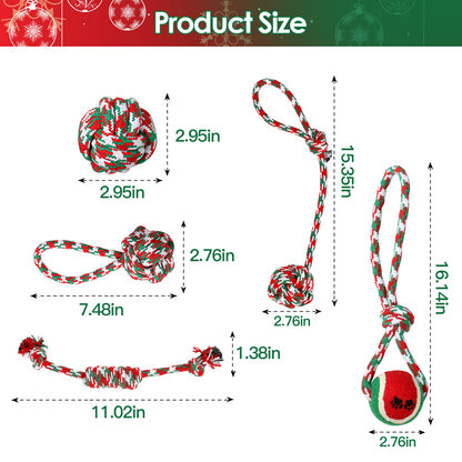 Five-Piece Rope Toy Set