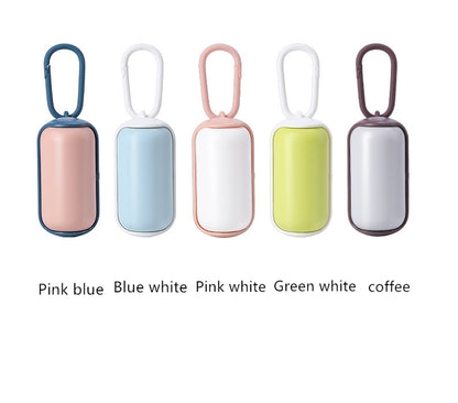 Pocket poop bag holder detail