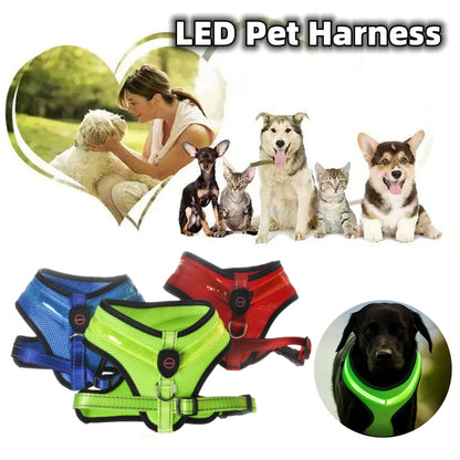 LED Safety Harness, USB Rechargeable — Marloft, product photo 2 of 18
