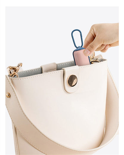 Pocket poop bag holder detail