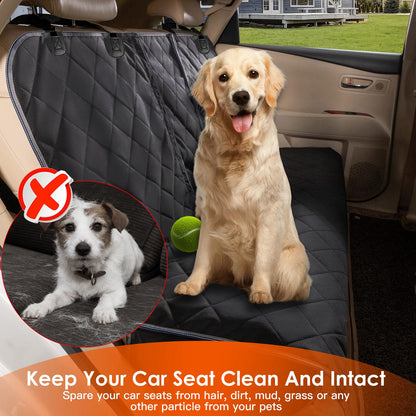 Waterproof Back Seat Cover with Safety Tether