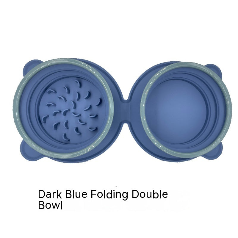 Collapsible Double Travel Bowl — Marloft, product photo 16 of 17