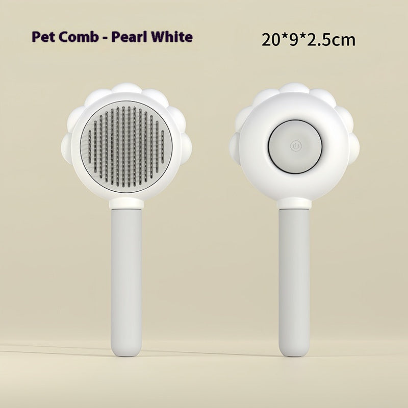 2-in-1 Self-Cleaning Grooming Brush — Marloft, product photo 9 of 12