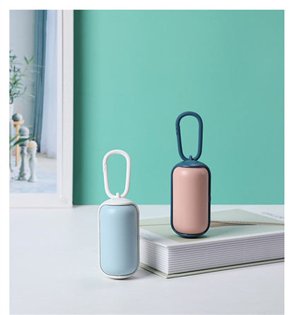 Pocket poop bag holder detail