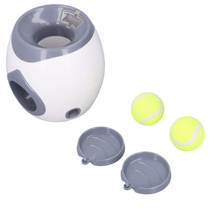 Treat-Dispensing Ball Launcher