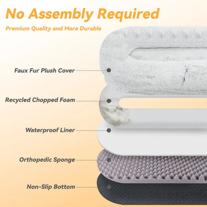 Large Orthopedic Dog Bed