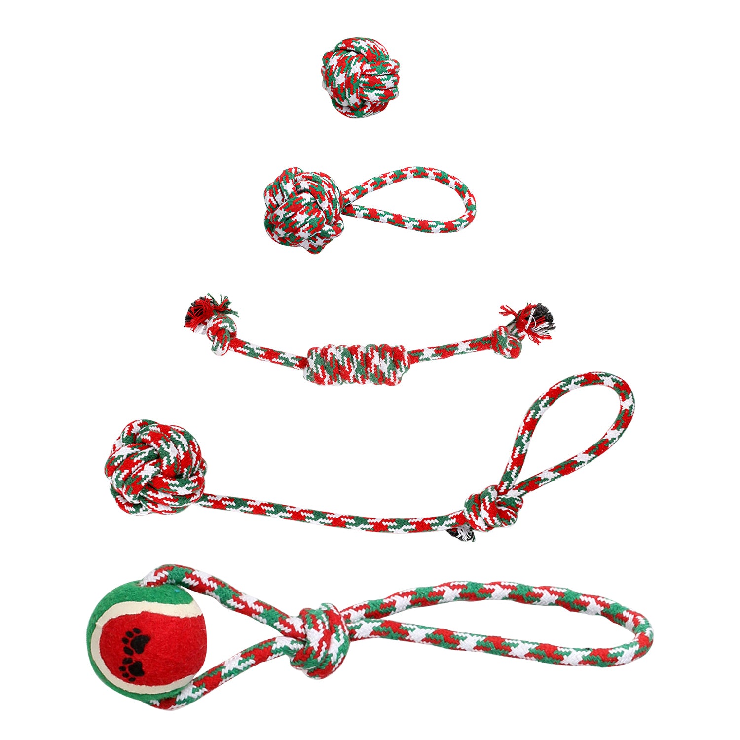 Five-Piece Rope Toy Set