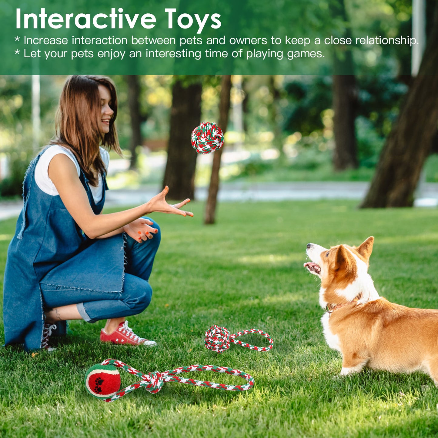 Five-Piece Rope Toy Set