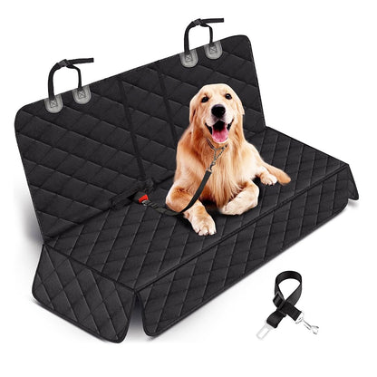 Waterproof Back Seat Cover with Safety Tether