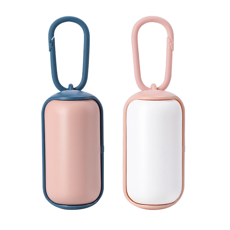 Pocket poop bag holder detail