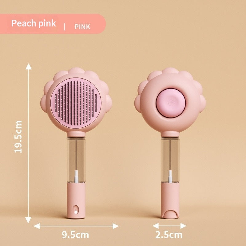 2-in-1 Self-Cleaning Grooming Brush — Marloft, product photo 12 of 12