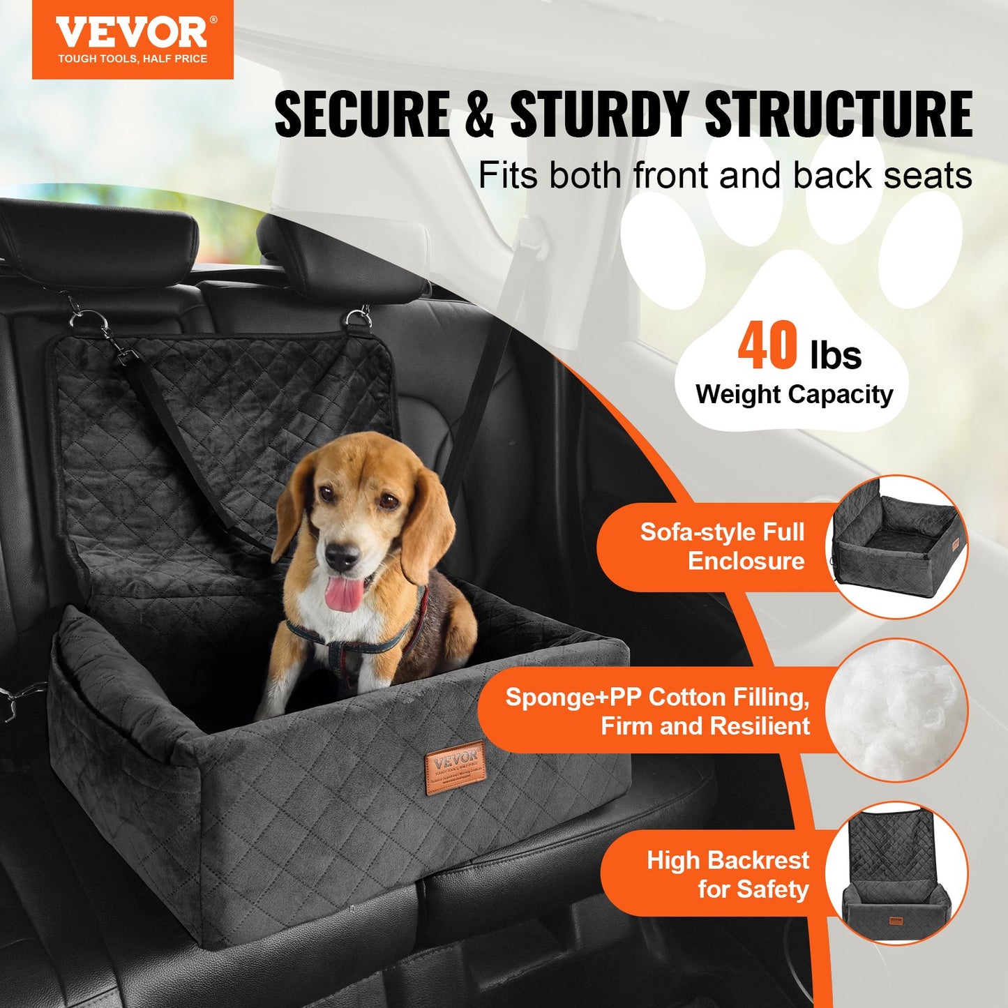 Elevated Car Booster Seat