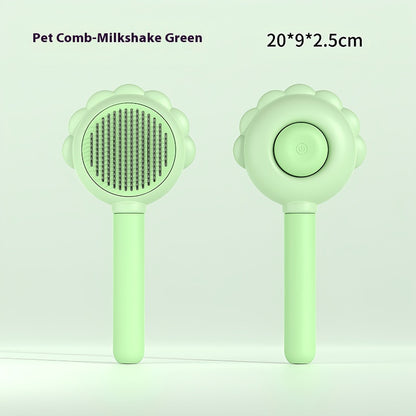 2-in-1 Self-Cleaning Grooming Brush — Marloft, product photo 8 of 12