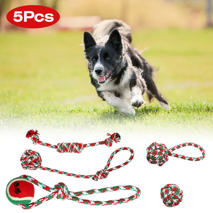 Five-Piece Rope Toy Set