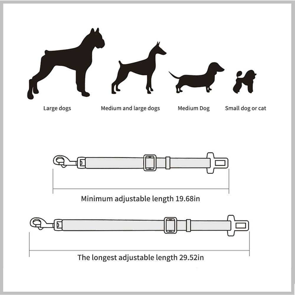 Retractable Dog Car Seat Belt — Marloft, product photo 28 of 30
